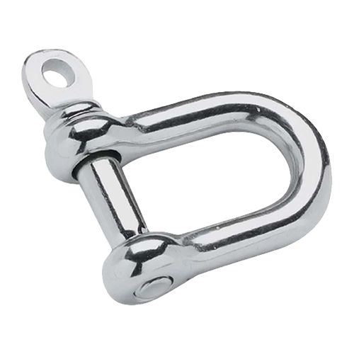 Stainless Steel Straight D Anchor Shackle - SeaSense
