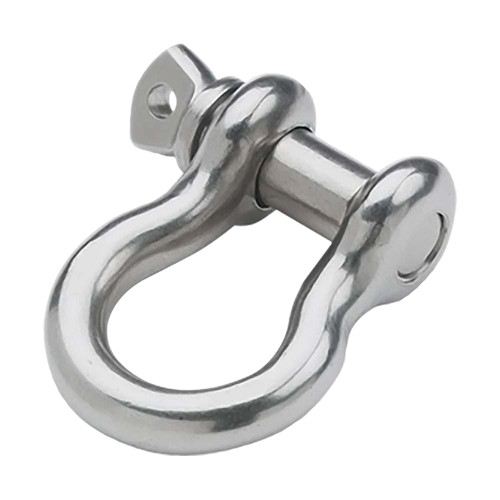 Seachoice 1/2 Inch Stainless Steel Twisted Anchor Shackle - 24,700 Lbs Breaking Strength (Model 50-44691)
