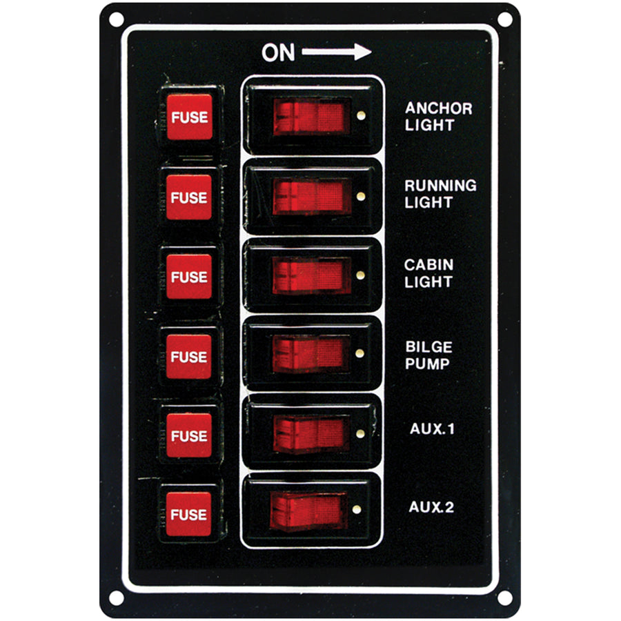 Standard Rocker Switch Panels