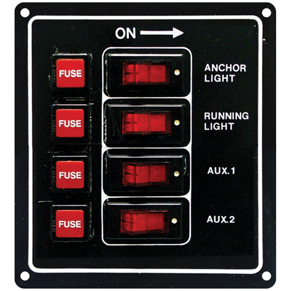 Instrument Panel Rocker Switches Standard Rocker Switch Panels - SeaSense | Marine Products