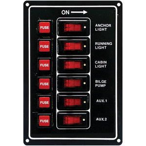 Standard Rocker Switch Panels
