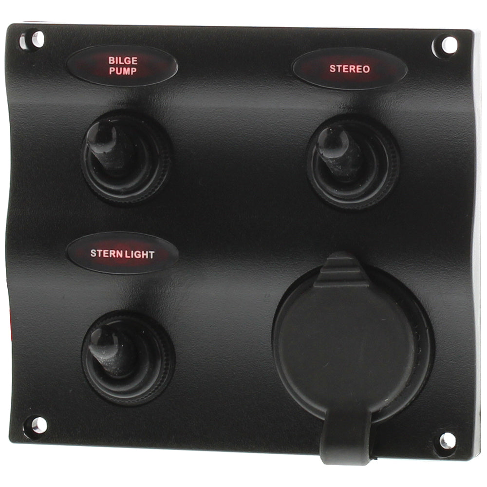 LED Wave Design USB Switch Panels - SeaSense | Marine Products