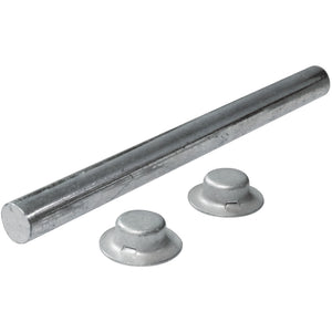 Zinc Plated Roller Shafts with Pal Nuts