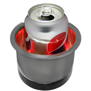 Stainless Steel LED Lighted Cup Holders